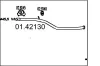 Abgasrohr hinten MTS 01.42130