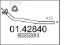 Abgasrohr vorne MTS 01.42840