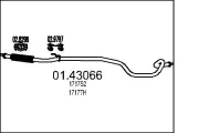 Abgasrohr vorne MTS 01.43066