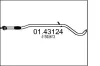 Abgasrohr vorne MTS 01.43124