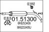 Mittelschalld&auml;mpfer MTS 01.51300