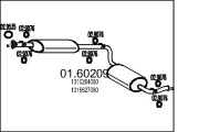 Endschalldämpfer MTS 01.60209