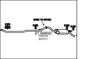 Endschalldämpfer MTS 01.60650