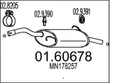 Endschalldämpfer MTS 01.60678