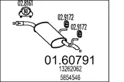 Endschalldämpfer MTS 01.60791