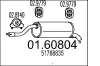 Endschalld&auml;mpfer MTS 01.60804