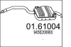 Endschalld&auml;mpfer MTS 01.61004