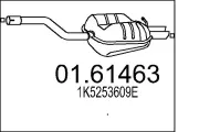 Endschalldämpfer MTS 01.61463