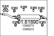 Endschalldämpfer MTS 01.61890