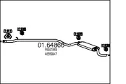 Endschalldämpfer MTS 01.64860