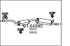 Endschalld&auml;mpfer MTS 01.64890