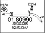 Mittelschalld&auml;mpfer MTS 01.80990