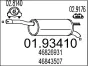 Endschalld&auml;mpfer MTS 01.93410