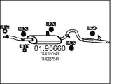 Endschalldämpfer MTS 01.95660