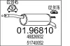 Endschalld&auml;mpfer MTS 01.96810