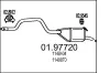 Endschalld&auml;mpfer MTS 01.97720