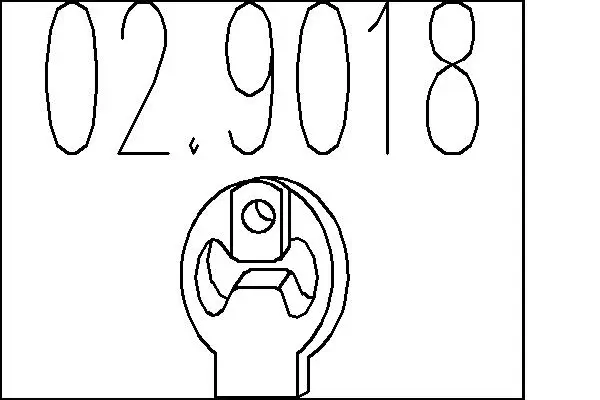 Anschlagpuffer, Schalldämpfer MTS 02.9018