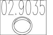 Dichtring, Abgasrohr MTS 02.9035