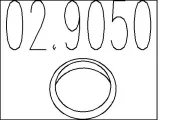 Dichtring, Abgasrohr MTS 02.9050