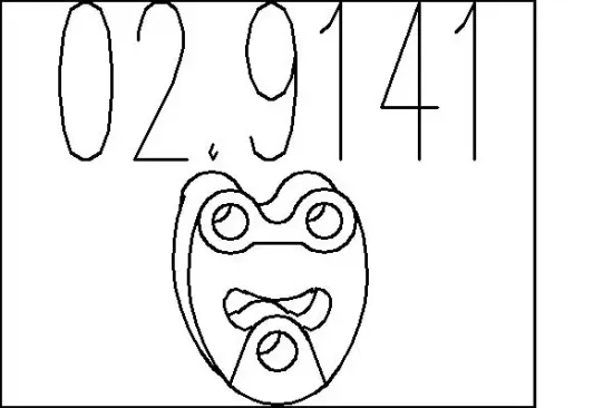 Anschlagpuffer, Schalldämpfer MTS 02.9141 Bild Anschlagpuffer, Schalldämpfer MTS 02.9141