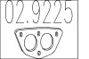 Dichtung, Abgasrohr MTS 02.9225
