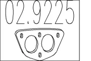 Dichtung, Abgasrohr MTS 02.9225