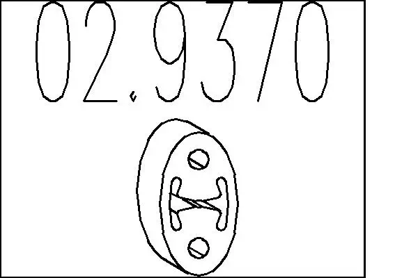 Anschlagpuffer, Schalldämpfer MTS 02.9370