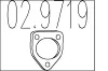 Dichtung, Abgasrohr MTS 02.9719