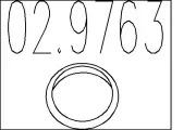 Dichtring, Abgasrohr MTS 02.9763