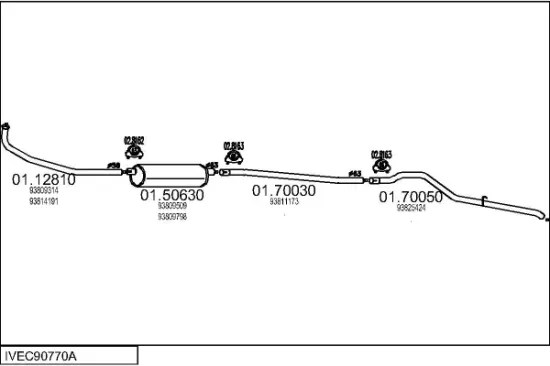 Endschalldämpfer MTS 01.92230 Bild Endschalldämpfer MTS 01.92230