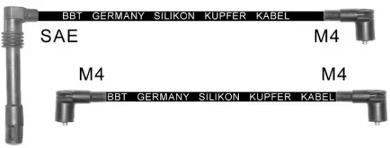 Zündleitungssatz BBT ZK0354 Bild Zündleitungssatz BBT ZK0354