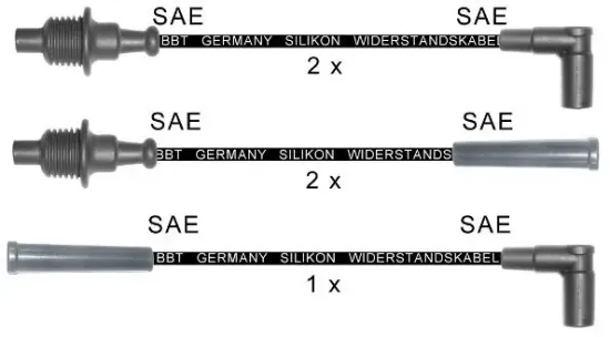 Zündleitungssatz BBT ZK1537 Bild Zündleitungssatz BBT ZK1537