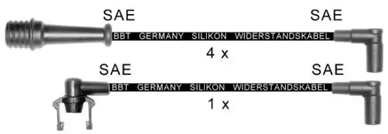 Zündleitungssatz BBT ZK1542 Bild Zündleitungssatz BBT ZK1542