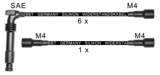Zündleitungssatz BBT ZK0783 Bild Zündleitungssatz BBT ZK0783