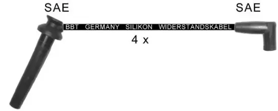 Zündleitungssatz BBT ZK1248 Bild Zündleitungssatz BBT ZK1248