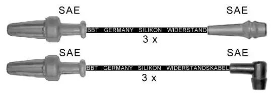 Zündleitungssatz BBT ZK1519 Bild Zündleitungssatz BBT ZK1519