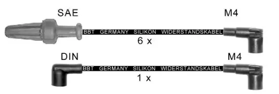 Zündleitungssatz BBT ZK1552 Bild Zündleitungssatz BBT ZK1552