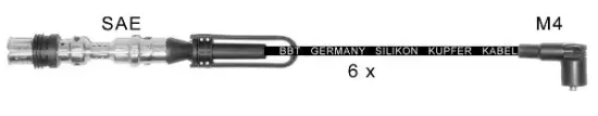 Zündleitungssatz BBT ZK0374 Bild Zündleitungssatz BBT ZK0374