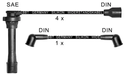 Zündleitungssatz BBT ZK1767 Bild Zündleitungssatz BBT ZK1767