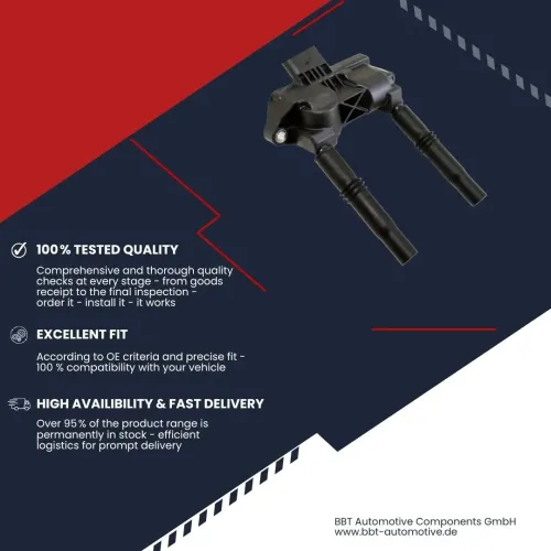 Zündspule 12 V 12 V BBT IC03107 Bild Zündspule 12 V 12 V BBT IC03107