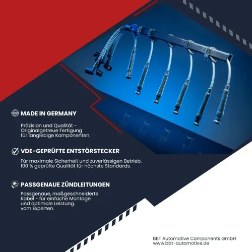 Zündleitungssatz BBT ZK0487 Bild Zündleitungssatz BBT ZK0487