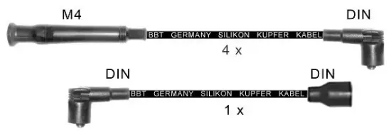 Zündleitungssatz BBT ZK0924 Bild Zündleitungssatz BBT ZK0924