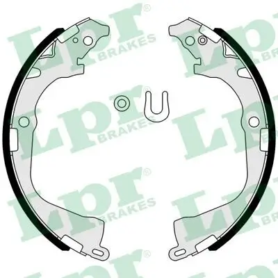 Bremsbackensatz Hinterachse LPR 01011