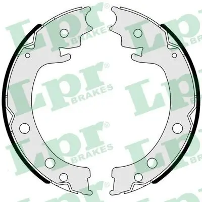 Bremsbackensatz, Feststellbremse Hinterachse LPR 01041 Bild Bremsbackensatz, Feststellbremse Hinterachse LPR 01041
