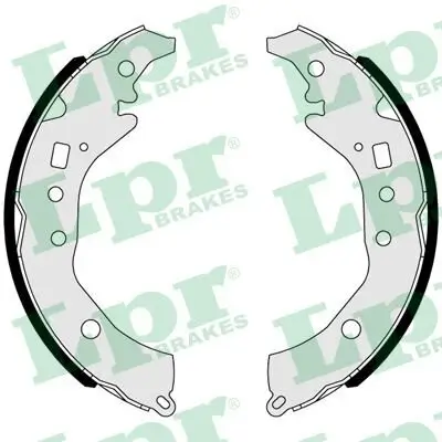 Bremsbackensatz Hinterachse LPR 01044
