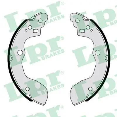 Bremsbackensatz Hinterachse LPR 01146