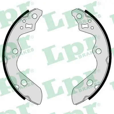 Bremsbackensatz Hinterachse LPR 01218