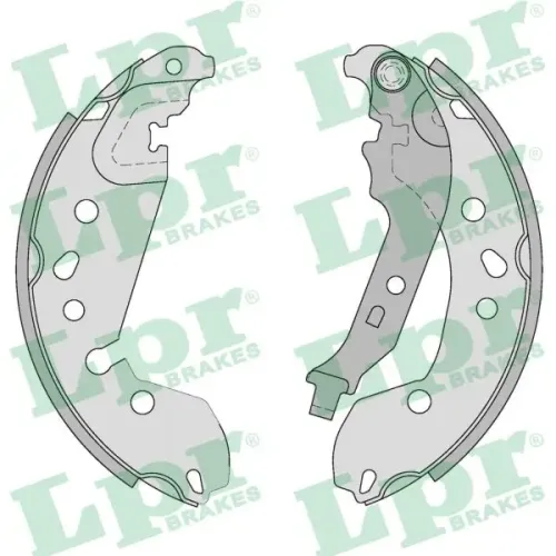 Bremsbackensatz Hinterachse Hinterachse LPR 01239 Bild Bremsbackensatz Hinterachse Hinterachse LPR 01239