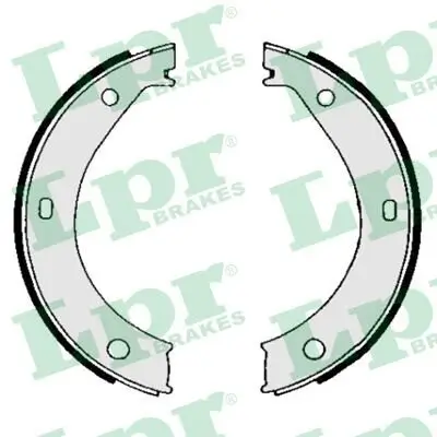 Bremsbackensatz, Feststellbremse Hinterachse LPR 04690 Bild Bremsbackensatz, Feststellbremse Hinterachse LPR 04690