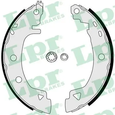 Bremsbackensatz LPR 04920